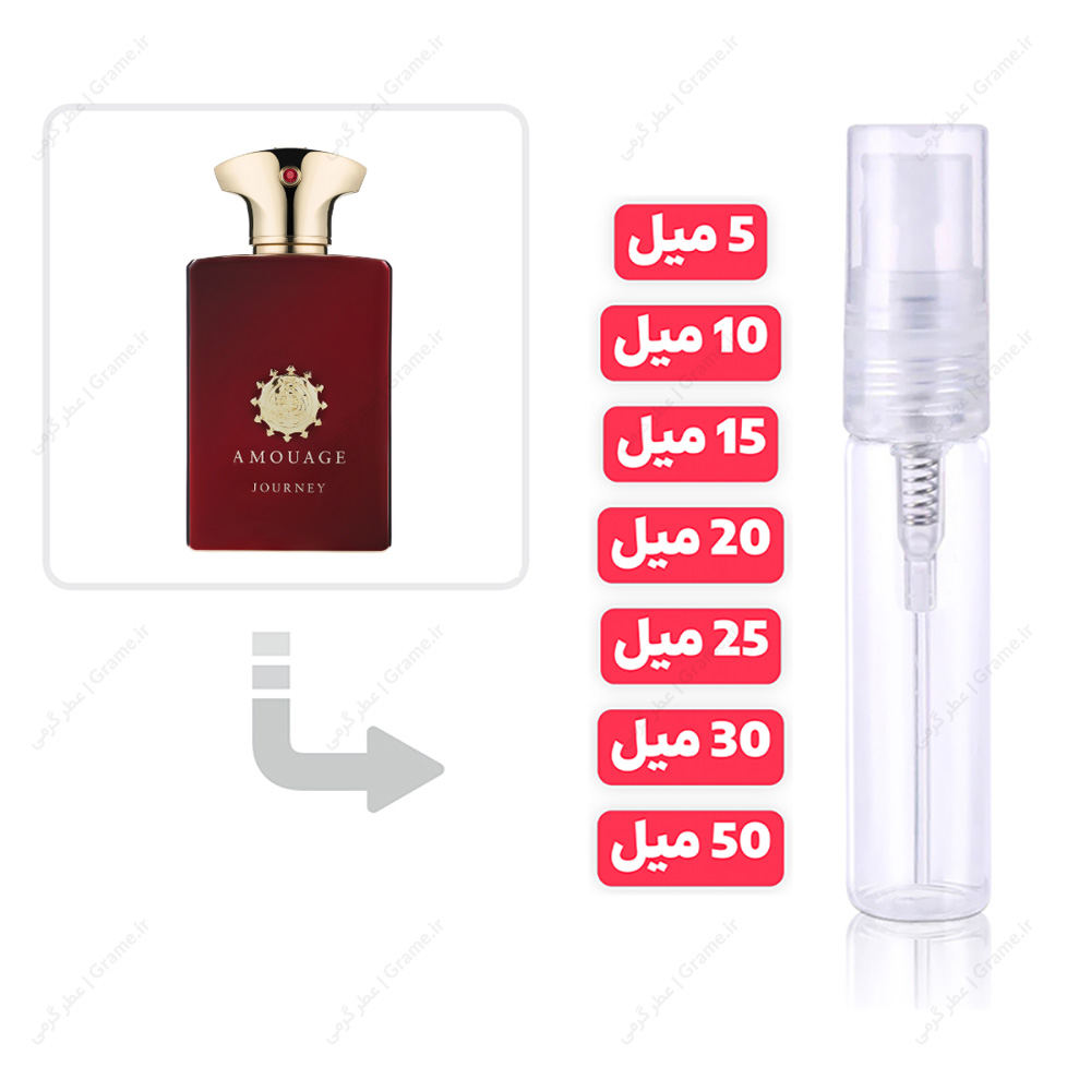 عطر گرمی امواج جورنی یونیسکس | Amouage Journey — تصویر ۲