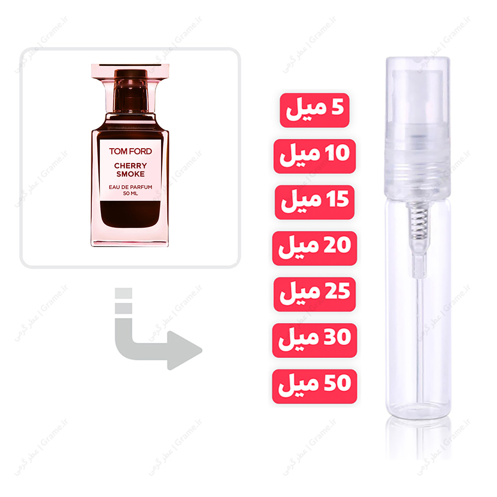 عطر گرمی چری اسموک تام فورد زنانه مردانه | Tom Ford Cherry Smoke — تصویر ۲